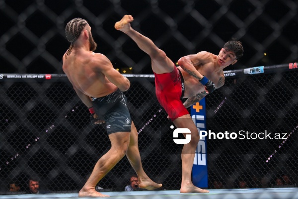 “UFC Fight Night": Rafael Fiziyev və İqnasio Baxamondes döyüşü