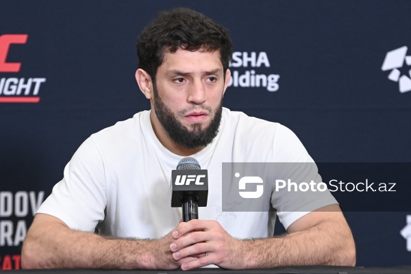 İkram Əlisgərov - UFC iştirakçılarının Bakıda baş tutan mətbuat konfransında
