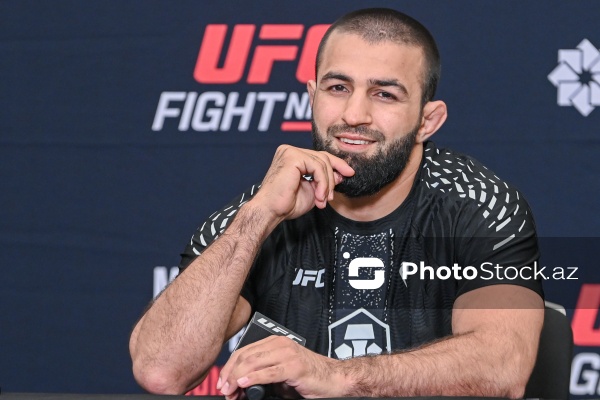 UFC iştirakçılarının Bakıda baş tutan mətbuat konfransı