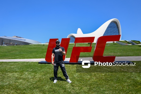 "Bakı Fight Night" gecəsinin ulduz qonaqları Belal Muhammad və Merab Dvalışvili ilə media brifinq