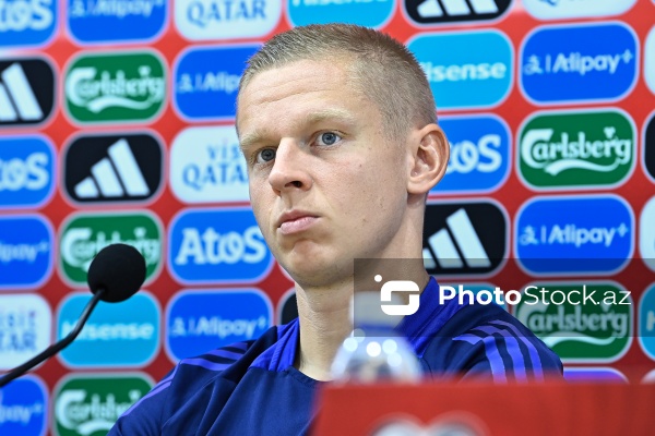 Ukrayna millisinin baş məşqçisi Sergey Rebrovun mətbuat konfransı