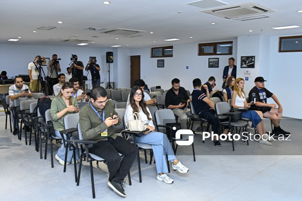 Ukrayna millisinin baş məşqçisi Sergey Rebrovun mətbuat konfransı