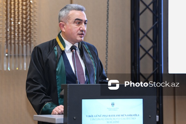 Anar Bağırov - "Vəkil Günü" peşə bayramı münasibətilə keçirilən andiçmə və təltifolunma mərasimində