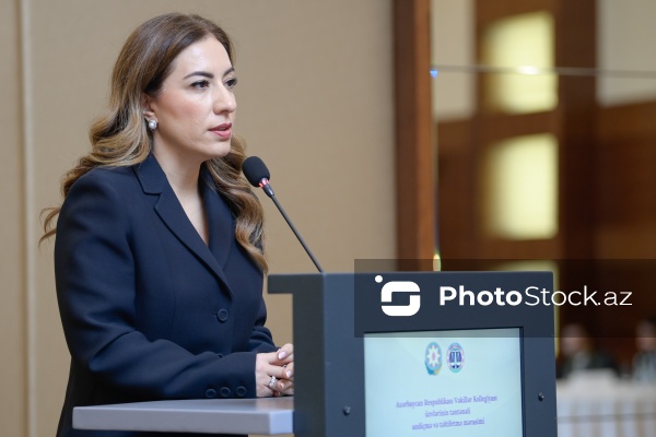 Aytac Qasımova - Vəkillər Kollegiyasının Rəyasət Heyətinin geniştərkibli iclası və vəkilliyə namizədlərin təntənəli andiçmə mərasimində