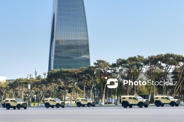 Vətən müharibəsində qələbənin beşinci ildönümünə həsr olunan hərbi parad