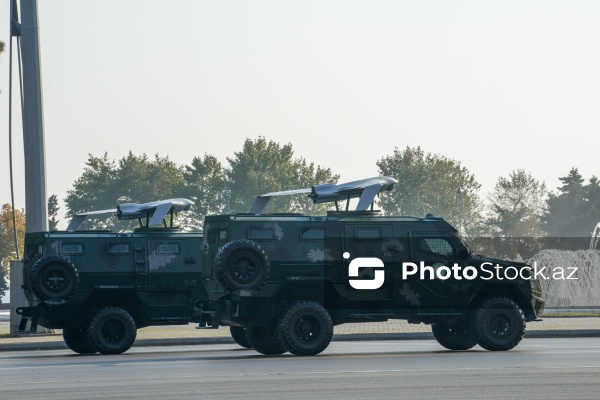 Vətən müharibəsində qələbənin beşinci ildönümünə həsr olunan hərbi parad