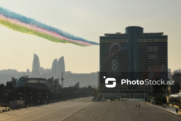 Vətən müharibəsində qələbənin beşinci ildönümünə həsr olunan hərbi parad