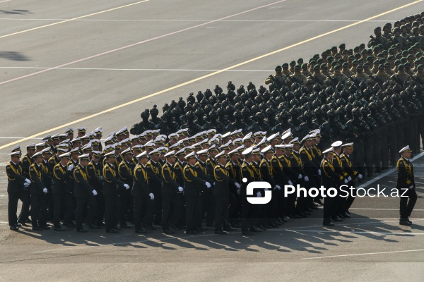 Vətən müharibəsində qələbənin beşinci ildönümünə həsr olunan hərbi parad