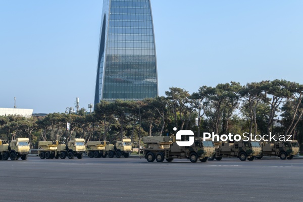 Vətən müharibəsində qələbənin beşinci ildönümünə həsr olunan hərbi parad