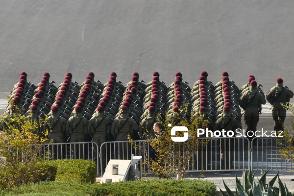 Vətən müharibəsində qələbənin beşinci ildönümünə həsr olunan hərbi parad