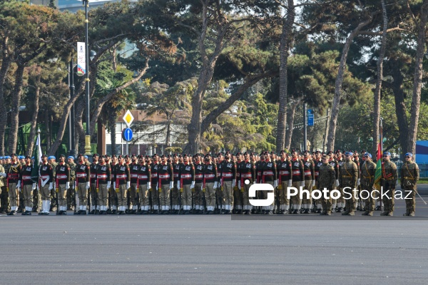 Vətən müharibəsində qələbənin beşinci ildönümünə həsr olunan hərbi parad