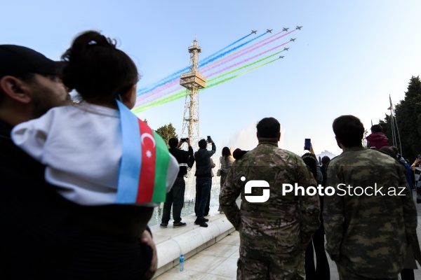 Vətən müharibəsində qələbənin beşinci ildönümünə həsr olunan hərbi parad