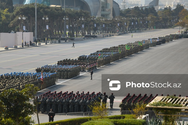 Vətən müharibəsində qələbənin beşinci ildönümünə həsr olunan hərbi parad