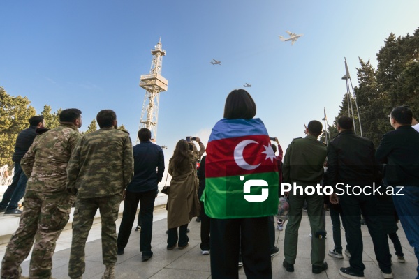 Vətən müharibəsində qələbənin beşinci ildönümünə həsr olunan hərbi parad