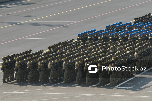 Vətən müharibəsində qələbənin beşinci ildönümünə həsr olunan hərbi parad
