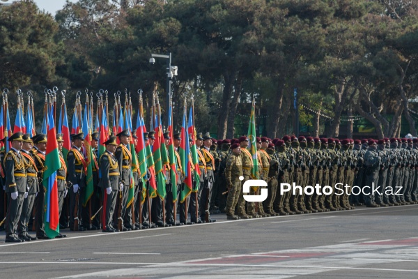 Vətən müharibəsində qələbənin beşinci ildönümünə həsr olunan hərbi parad