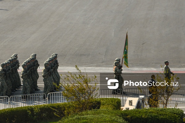 Vətən müharibəsində qələbənin beşinci ildönümünə həsr olunan hərbi parad