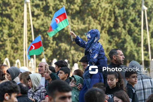 Vətən müharibəsində qələbənin beşinci ildönümünə həsr olunan hərbi parad