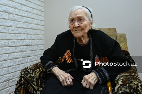 İkinci Dünya müharibəsinin arxa cəbhə veteranı, 97 yaşlı Xəlifə Muratova