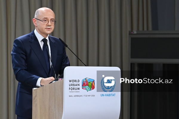 Pərviz Şahbazov - "Bağlantının mərkəzində şəhərlər: şəhər yenidənqurması və regional əməkdaşlıq" mövzusunda tədbirdə
