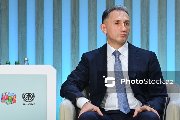 Rəşad Nəbiyev - "Bağlantının mərkəzində şəhərlər: şəhər yenidənqurması və regional əməkdaşlıq" mövzusunda tədbirdə