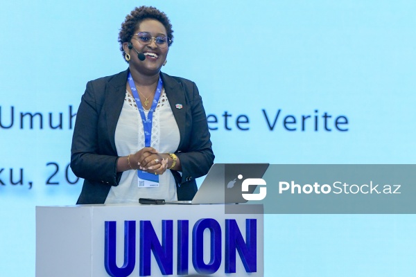 Umuhoza Netete Verite - "Dekolonizasiya prosesində gənclərin şəhərsalmada rolu" adlı beynəlxalq konfransda