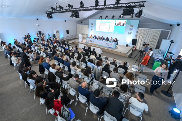 WUF13 çərçivəsində keçirilən “Münaqişə və həssas şəraitdə şəhərsalma məsələlərində həllər vasitəsilə sülhə əsaslanan iqlim fəaliyyəti” mövzusunda tədbir