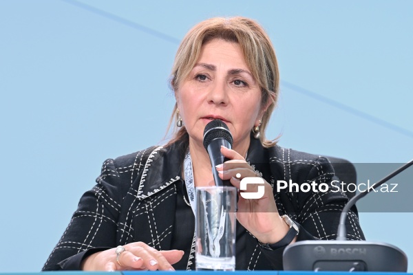 Gülşən Rzayeva - “Münaqişə və həssas şəraitdə şəhərsalma məsələlərində həllər vasitəsilə sülhə əsaslanan iqlim fəaliyyəti” mövzusunda tədbirdə