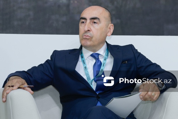 Emil Həsənov - "Münaqişədən sonra şəhər yenidənqurması: Humanitar mina təmizlənməsinin kritik rolu" adlı sessiyada