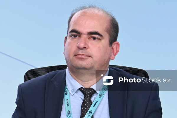 Amin Məmmədov - "Şəhərsalmada iqlim hədəflərinə nail olmaq üçün Strateji Ətraf Mühitin Qiymətləndirilməsi vasitə kimi" mövzusunda sessiyada