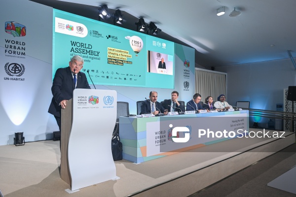 WUF13 çərçivəsində keçirilən yerli və regional hökumətlərin Ümumdünya Assambleyası