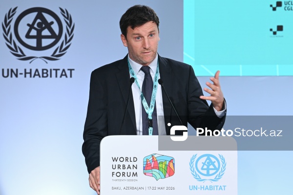 Sebastien Vauzelle - WUF13 çərçivəsində keçirilən yerli və regional hökumətlərin Ümumdünya Assambleyasında