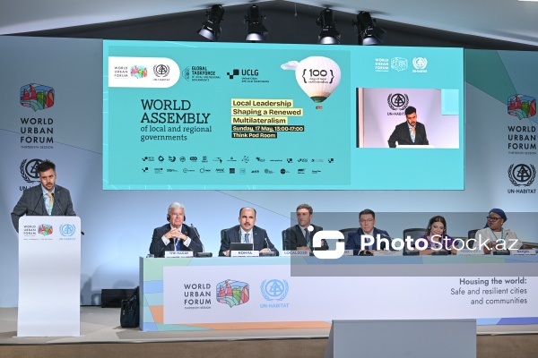 WUF13 çərçivəsində keçirilən yerli və regional hökumətlərin Ümumdünya Assambleyası