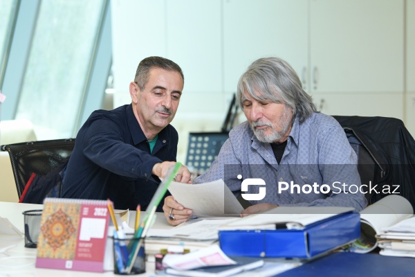 Azərbaycan Milli Xalça Muzeyinin pərdə arxası