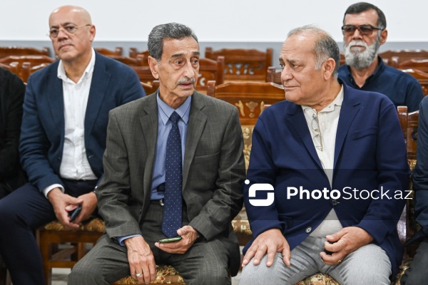 Xalq artisti Əminə Yusifqızı ilə keçirilən vida mərasimi