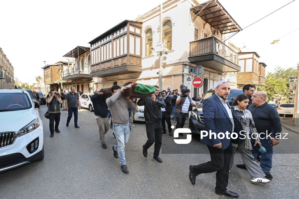 Xalq artisti Əminə Yusifqızı ilə keçirilən vida mərasimi