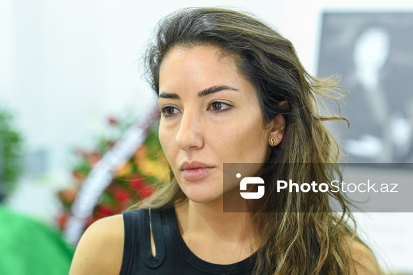 Leyla Əliyeva - Əminə Yusifqızı ilə keçirilən vida mərasimində