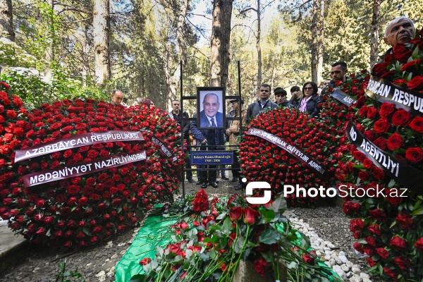 Xalq artisti Rasim Balayevin dəfn mərasimi