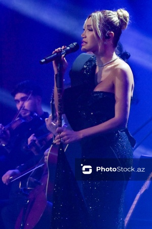 Xalq artisti Röya Ayxanın Bakı Konqres Mərkəzində baş tutan konserti