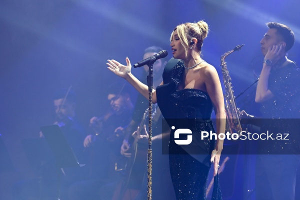 Xalq artisti Röya Ayxanın Bakı Konqres Mərkəzində baş tutan konserti