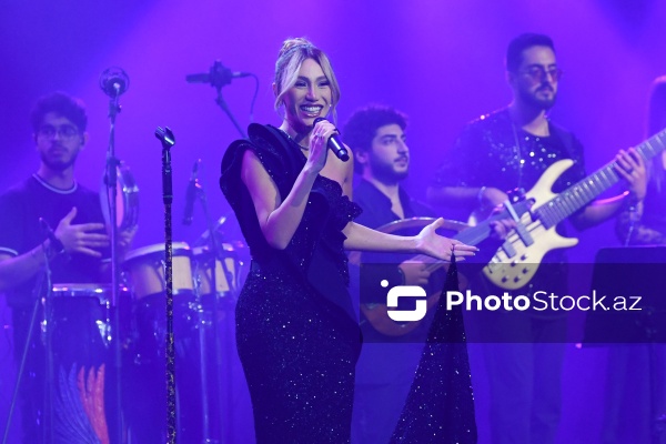Xalq artisti Röya Ayxanın Bakı Konqres Mərkəzində baş tutan konserti