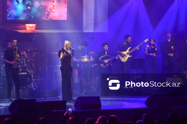 Xalq artisti Röya Ayxanın Bakı Konqres Mərkəzində baş tutan konserti