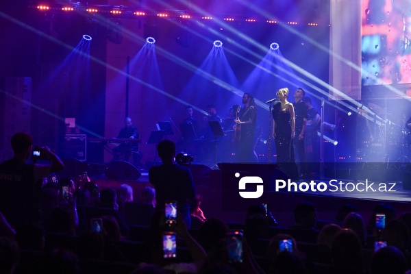 Xalq artisti Röya Ayxanın Bakı Konqres Mərkəzində baş tutan konserti