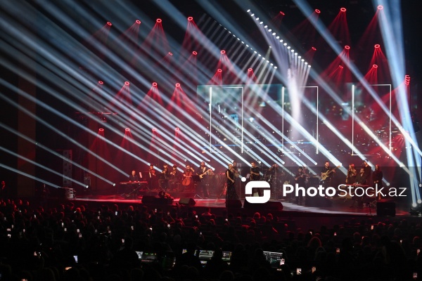 Xalq artisti Röya Ayxanın Bakı Konqres Mərkəzində baş tutan konserti