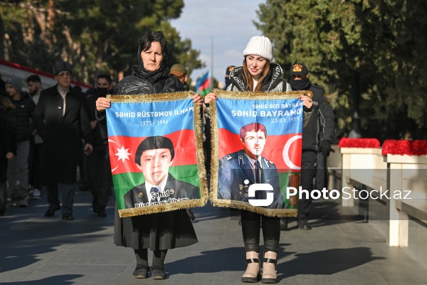 Xalqımız 20 Yanvar şəhidlərinin xatirəsini ehtiramla yad edir