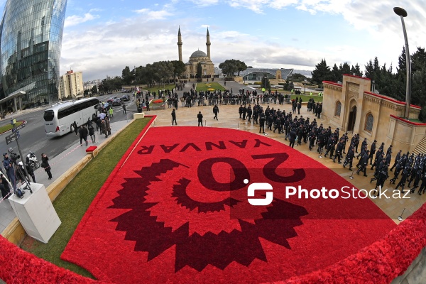 Xalqımız 20 Yanvar şəhidlərinin xatirəsini ehtiramla yad edir