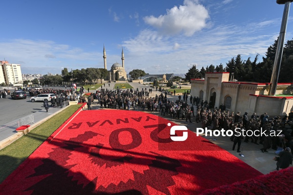 Xalqımız 20 Yanvar şəhidlərinin xatirəsini ehtiramla yad edir