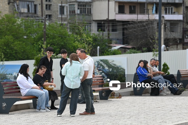 Xankəndi şəhərində keçirilən ilk qəbul imtahanı