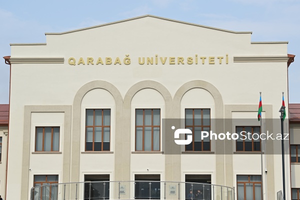 Xankəndidə açılışı olan Qarabağ Universitetində tədris prosesinə başlanılıb