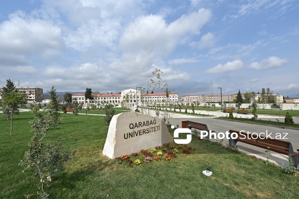 Xankəndidə açılışı olan Qarabağ Universitetində tədris prosesinə başlanılıb